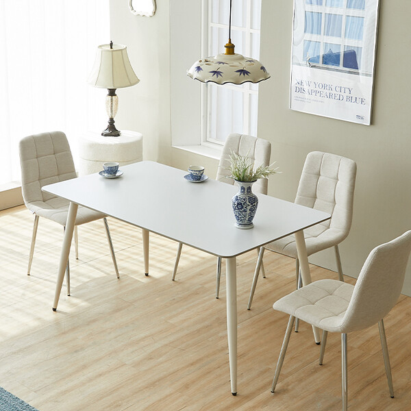 텐스페이스 발리 1400 세라믹 철제 테이블 식탁 MD5410 (수도권무료)