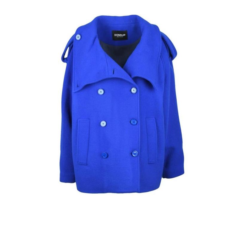 [해외] 돈덥 24FW 돈답 코트 더블 브레스트 울 캐시미어  로얄 블루 명품직구 관부가세 포