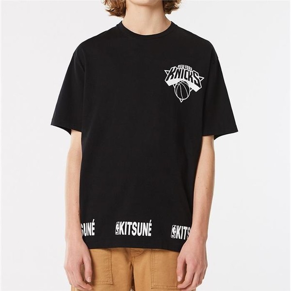 메종키츠네 MUST IT_18SS 매종키츠네 NBA콜라보 루즈핏 반팔티셔츠