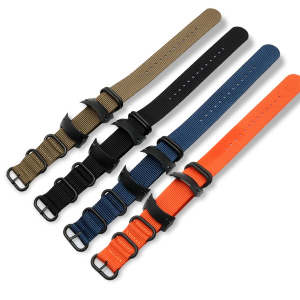 [오늘출발] [호환] 호환  하이 퀄리티 나일론 시계 스트랩 Suunto D4I D4I Novo 스트랩 다이빙 시계 팔찌 블랙 블루 오렌지 22