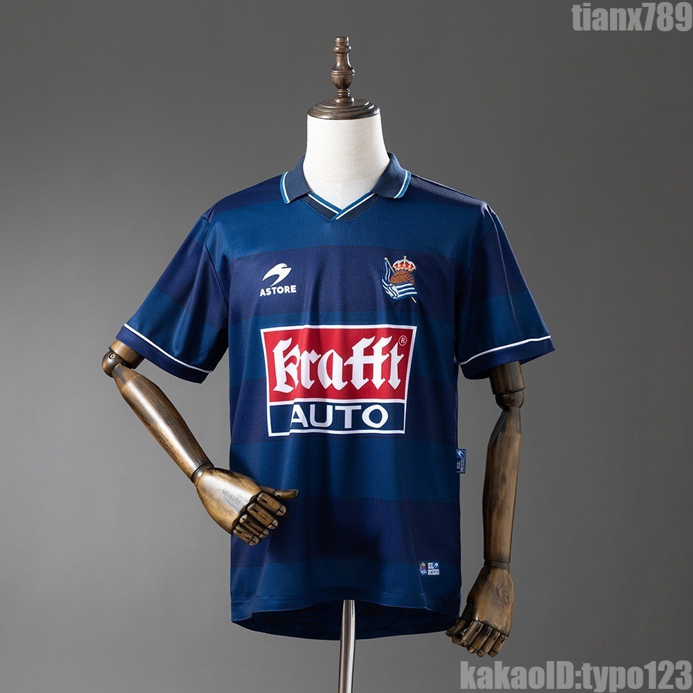 [해외] 레알 소시에다드 99-00 원정 레트로 유니폼