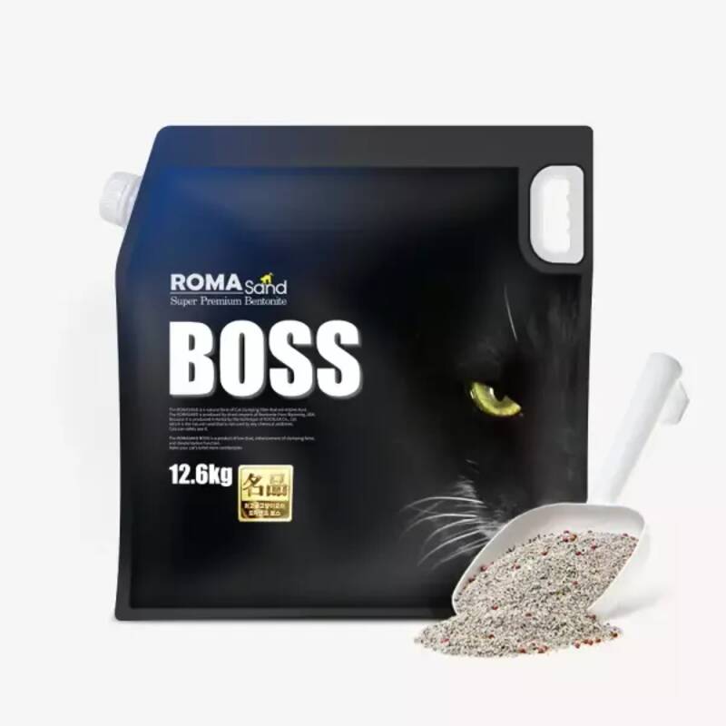 로마샌드 보스(혼합입자) 12.6kg 프리미엄 벤토나이트 이모래
