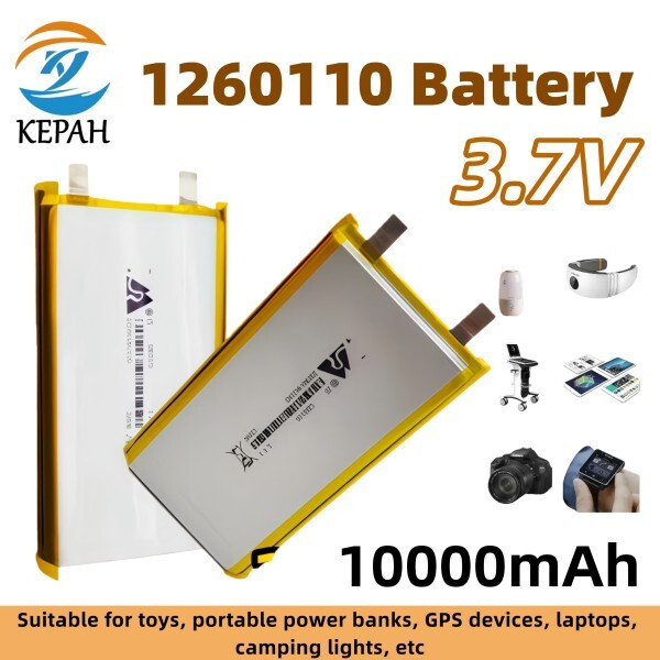 [오늘출발] 3.7V 1260110 DIY 플러그 리포 배터리10000mAh 보조 배터리 GPS 노트북용 교체