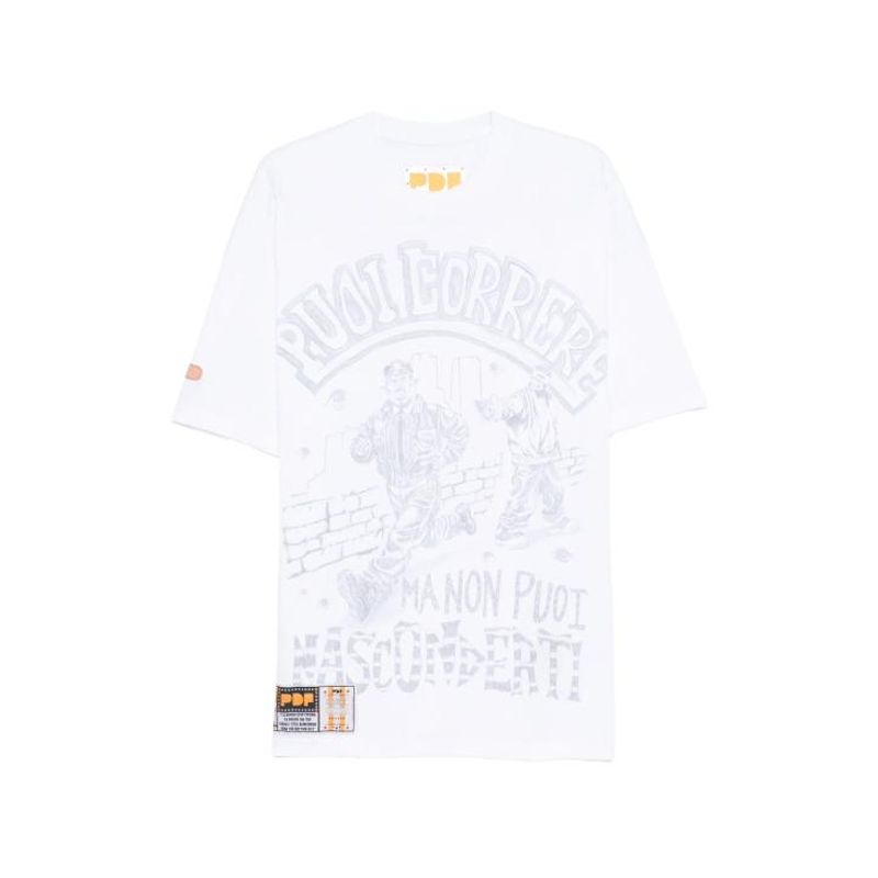 [해외] Other B 26SS 피디에프 반팔 티셔츠 DFM54029TF112PIGTE WHITE White 명품직구 관부가세 포함