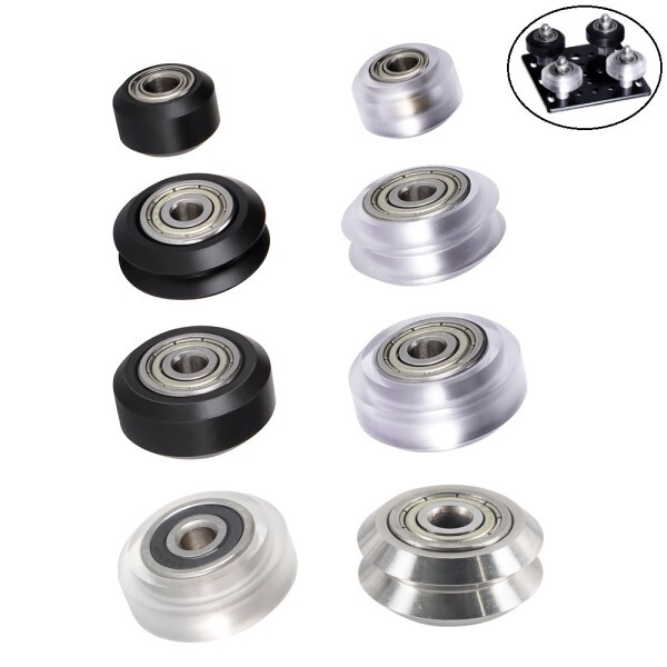 [오늘출발] MEGA 10PC 3D 프린터 폴리카보네이트 풀리 휠 V-슬롯 POM 625zz/rs 선형 베어링 Creality CR10 Ender 5 3/3