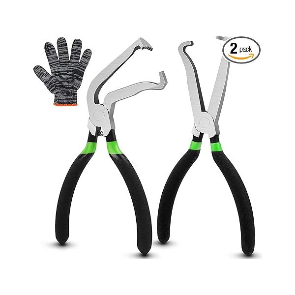 [해외] 16669189 Electrical Disconnect Connector Pliers for Cars Straight and 60°Bend Fuel Line with