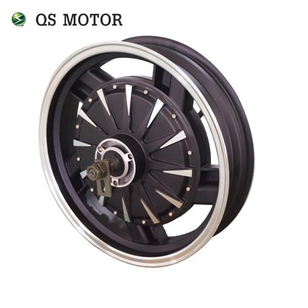 QS 모터 17x3.5인치 3kW 260 40H V1.4 빅 슬롯 BLDC 전기 스쿠터 휠 허브 신규 업데이트