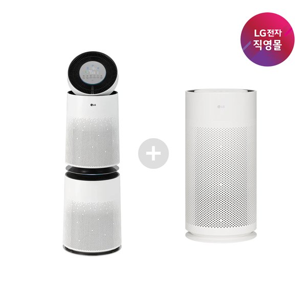 [신세계백화점](LG)LG전자 직영 세트상품 AS285DWWA+AS105GWJC (공기청정기+공기청정기)