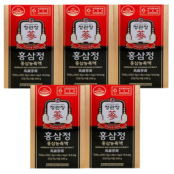 [오늘출발] 정관장 정관장 홍삼정 240g 5개 JJ몰