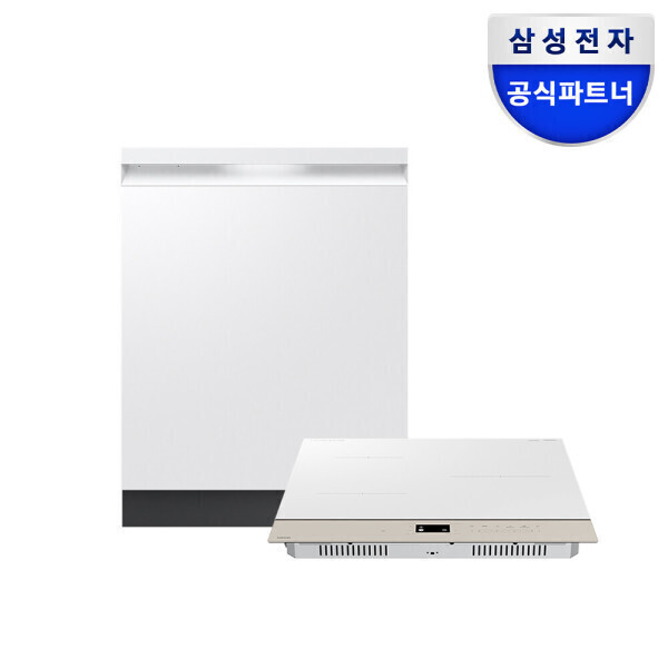 삼성전자 비스포크 DW80H73Y1UZ+NZ63DB607CFE 14인용 신모델 식기세척기 인덕션 세트