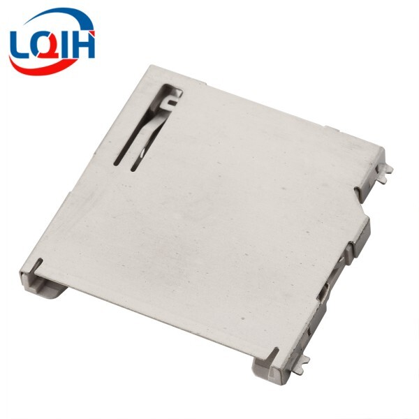 [해외] 10PCS SD 카드 홀더 롱 바디 비 자체 터지는 메모리 슬롯 11P 커넥터