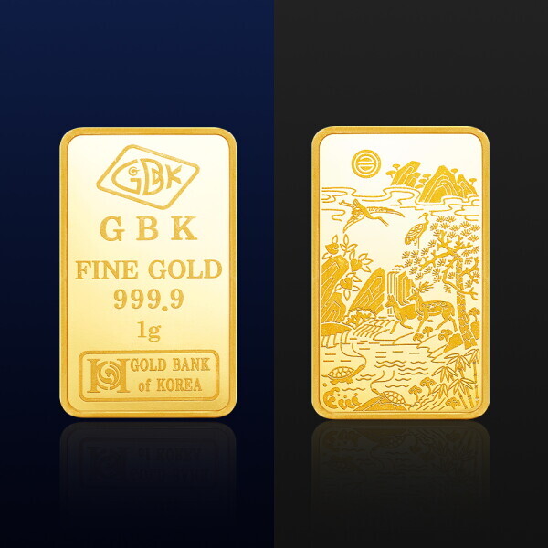 골드베베 순금 24K GBK골드바 1g