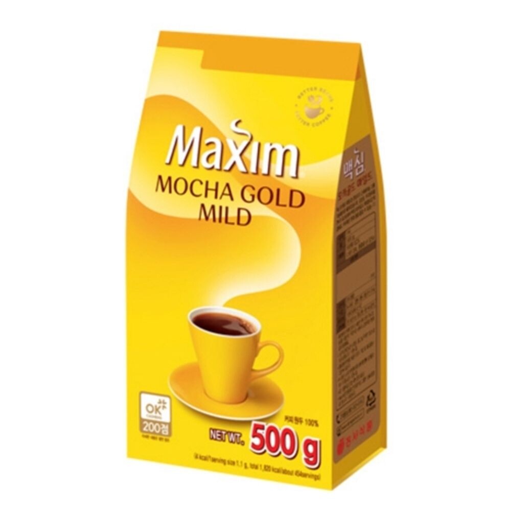 맥심 모카골드 마일드 500gx1개/모카/골드/커피/믹스/리필/오리지날/알커피/맥심모카/모카/골드/커피/믹스