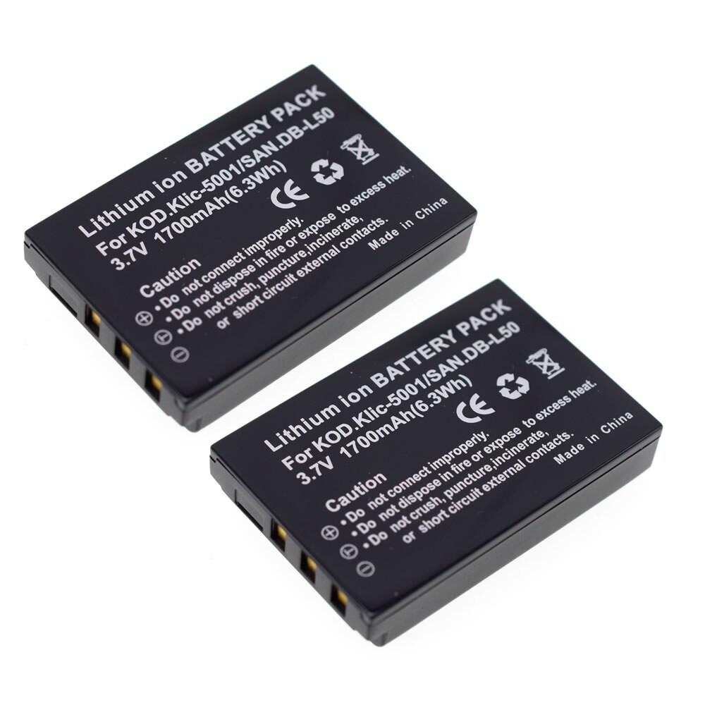 [오늘출발] [해외] [호환] 코닥 호환 P850 Z760 DX7590 DX7630 줌용 KLIC 500 배터리 교체 Sanyo DMX FH HD 000 HD2000 VPC WH