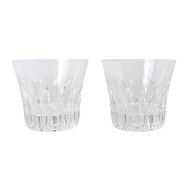[중고,해외] 16872515 (중고) Baccarat 바카라 에트나 텀블러 락 글라스 페어 세트 크리스탈