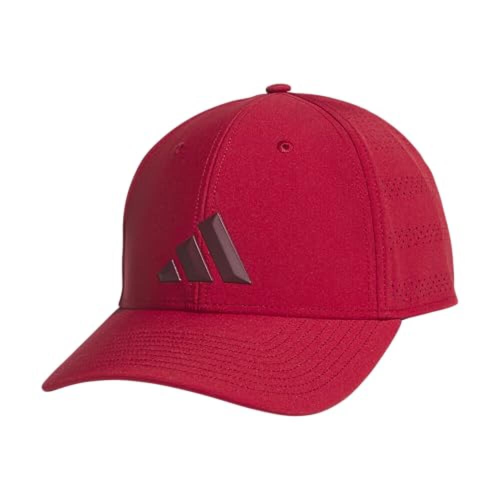 Adidas 남성용 게임데이 모자 - 운동용 야구 모자 스트레치 핏 올리브 스트라타 그린/블랙/4 S M