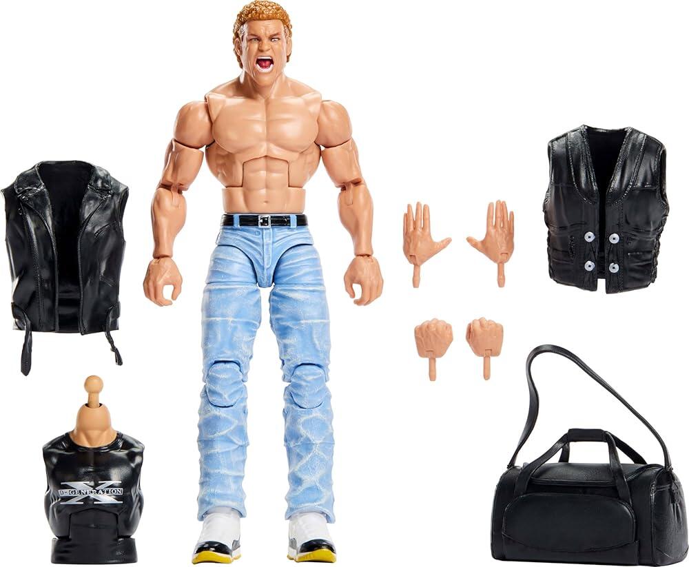 WWE Sid Vicious Mattel 엘리트 컬렉션 월요일 밤 전쟁 시리즈 10 레슬링 액션 피규어 장난감