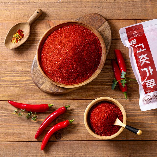 농부미학 25년산 농부미학 HACCP 국내산 고춧가루 1kg (500gx2팩)