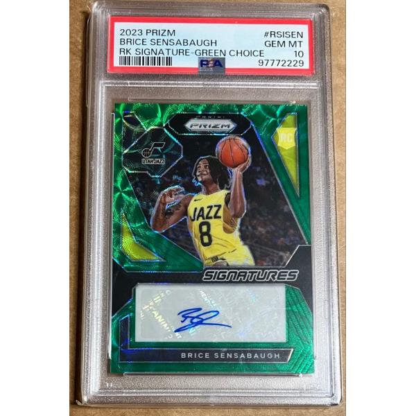 17169943 (중고) NBA 카드 brice sensabaugh 8 시리얼 PSA10