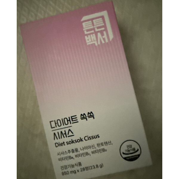 튼튼백서 이소람네틴 시서스 다이어트 쏙쏙 850mg X 28정 533567