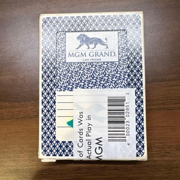 17191675 (중고) 미개봉MGM GRANDAristocrat 카지노에서 사용된 트럼프