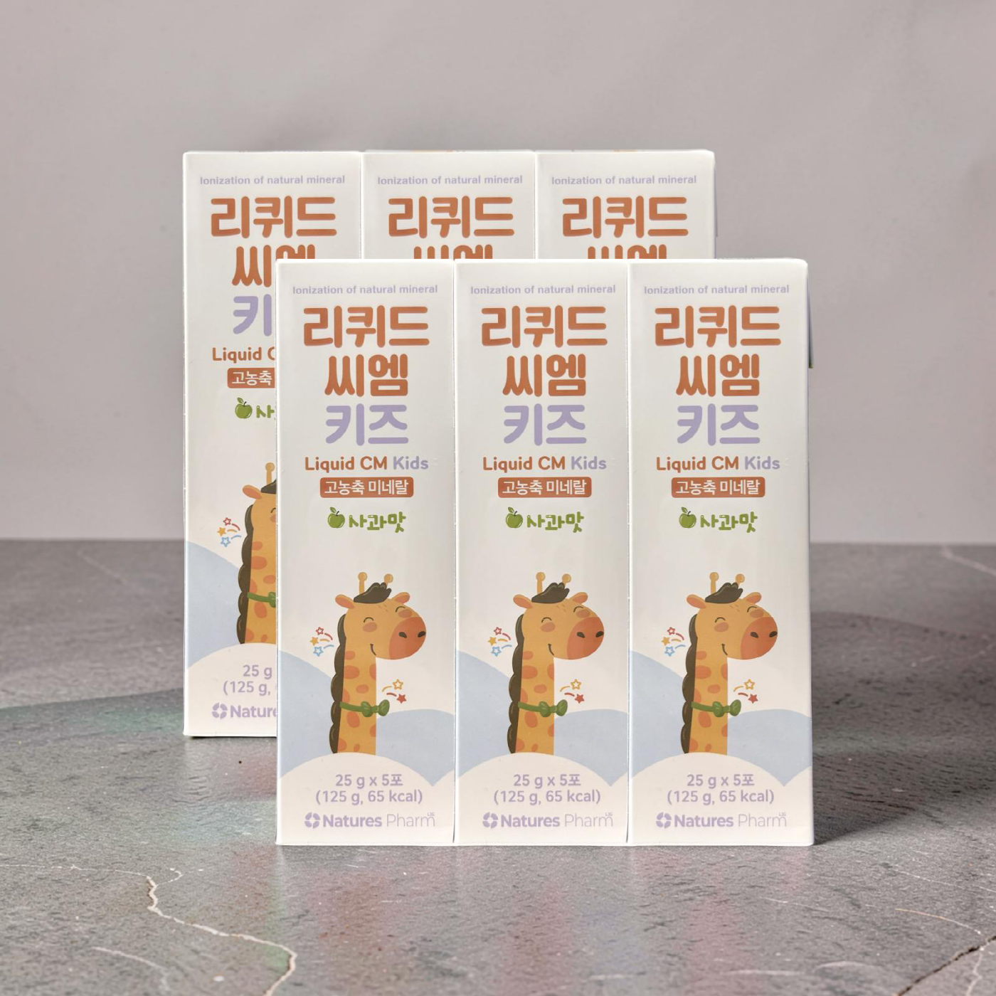 네이처스팜 리퀴드 씨엠 키즈 25g x 30포 어린이 고농축 미네랄