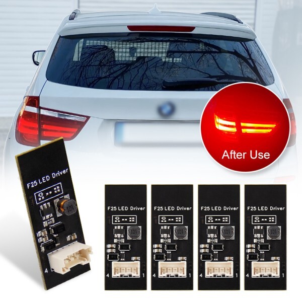 [오늘출발] BMW X3 F25 후면 조명 LED 드라이버 VALEO 교체 보드 테일 라이트 수리 2011 ~ 02CBA1101ABK 칩용 새