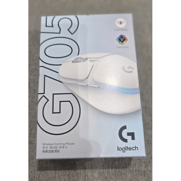 [오늘출발] 로지텍G 로지텍코리아 로지텍G G705 오로라 컬렉션 화아트  ( 당일 발송 )