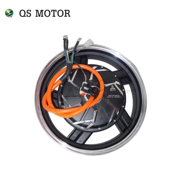 [오늘출발] [해외] QS 173.5인치 2kW 2000W 260 35H V3/V4 빅 슬롯 BLDC 전기 스쿠터 모터사이클 인휠 허브 모터 신규 업데이