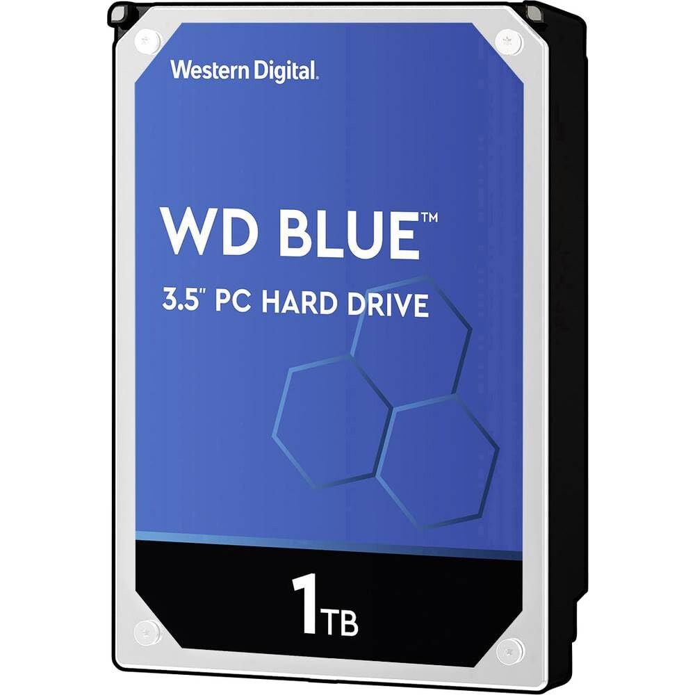 [해외] WD BLUE WD10EZEX 1 TB 3.5 내장 하드 드라이브 - SATA 7200 RPM 64