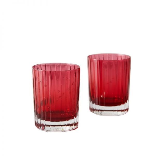 BACCARAT 하모니 텀블러 레드 X2 (2816192)