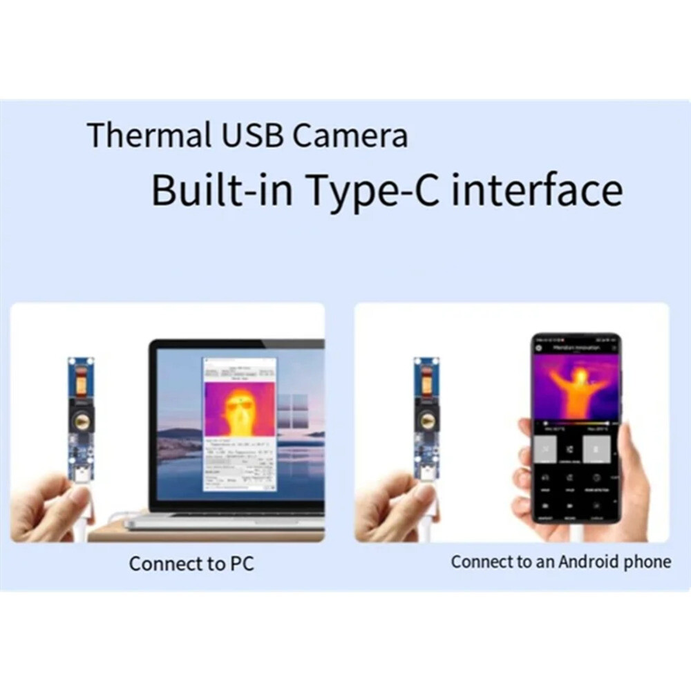 [해외] 라스베리 파이 IR 카메라 장파 모듈 Thermal-90 USB 용 열 화상