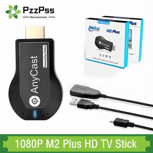 [해외] [호환] 1080P M2 Plus HDMI 호환 TV 스틱 WIFI 디스플레이 동글 수신기 IOS Android Miracast Airplay 용 Anycast