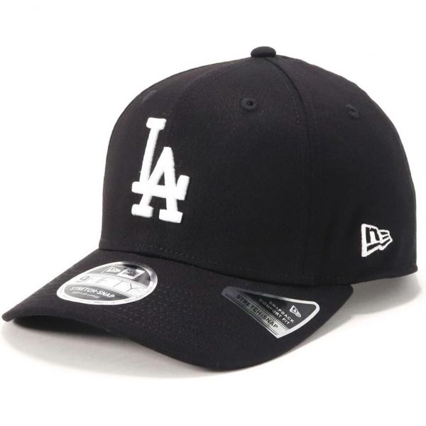[해외] 13081960 남자 캡모자 야구모자 헬스 볼캡 운동 New Era 9FIFTY Stretch-Snap Las Vegas Raiders Cap LA Bl