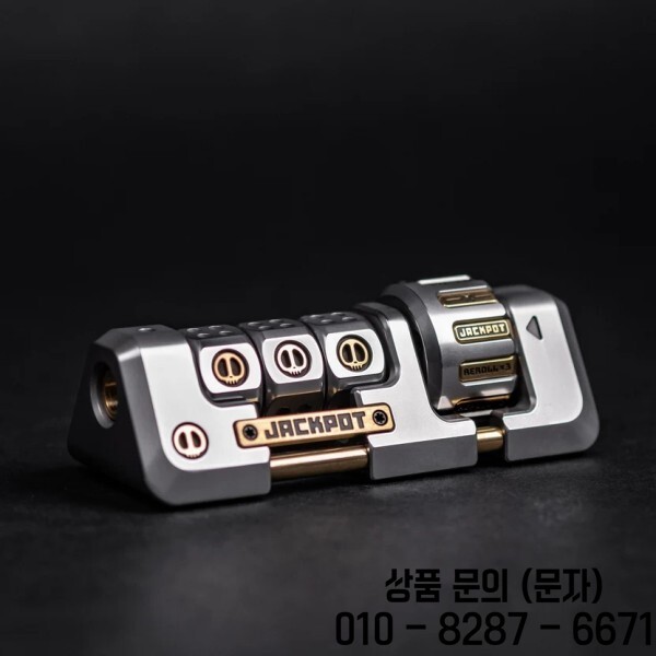 [해외] LAUTIE 핸드 펜던트 잭팟 슬롯 머신 Fidget Spinner EDC 안티 스트레스 액세서리 사무실 책상 Toys