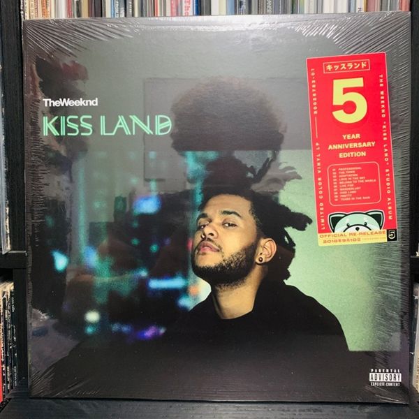 [해외] (수입 LP) The Weeknd Kiss Land 5 Year Anniversary Seaglass Vinyl LP NEW SEALED RECORD XO
