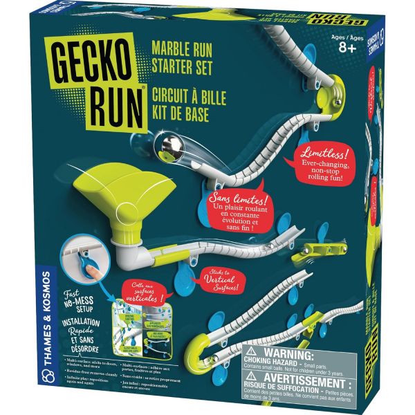 [해외] 13154160 놀이 만들기 취미 블럭 블록 Tames Kosmos Gecko Run 마블 런 스타터 세트 토이 오브 더 이어 수