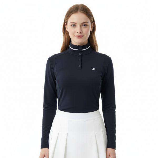 정품 제이린드버그 여성 골프웨어 골프 티셔츠 Hertta Long Sleeve Polo (GWJT14031-6855) (여성 헤르타 긴