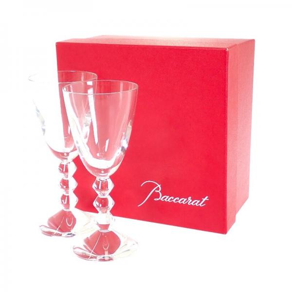 [중고,해외] 17061204 (중고) 바카라 Baccarat 베가 와인 페어 2 손님 세트 식기 선물 글라스