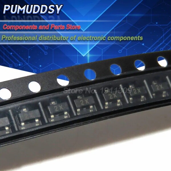[해외] 100 개 https: www.aliexpress.coMECHATRONICSiteMECHATRONICS4401lt1g 4401 2X 600mA 40V SOT23 NPN SMD