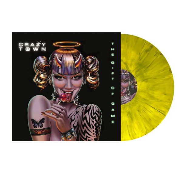 [해외] (수입 LP) Crazy Town The Gift of Game LTD Yellow Butterfly Color Vinyl LP Come my Lady