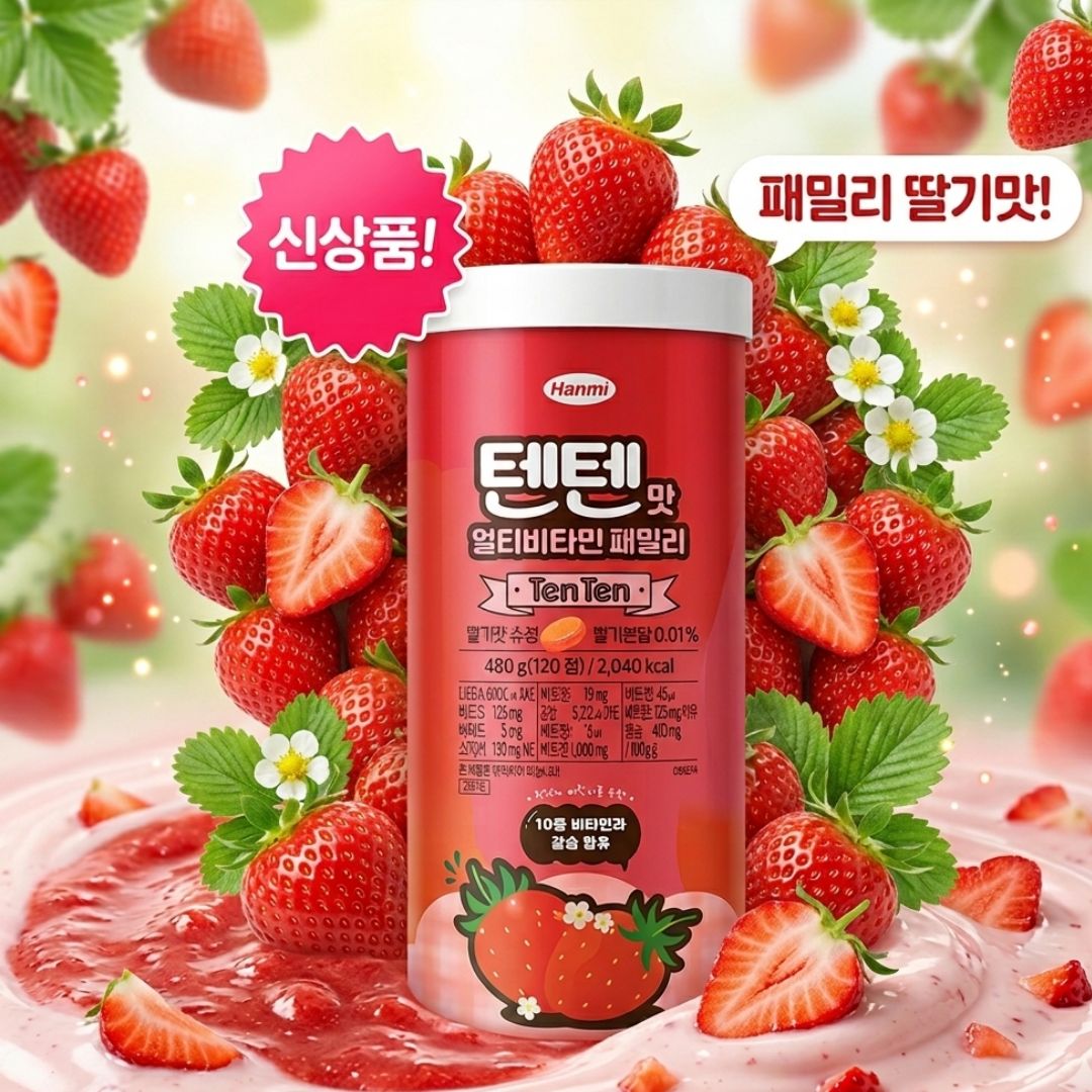 코스트코 한미 텐텐맛 멀티비타민 패밀리 120정 480g 종합비타민