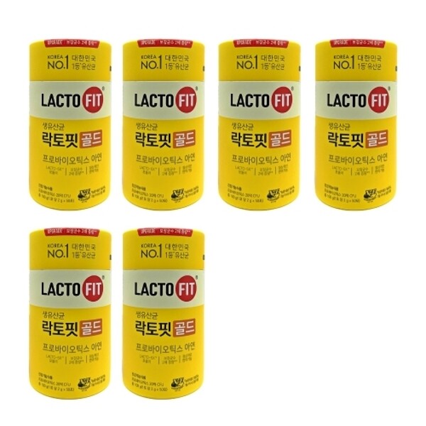 락토핏 종근당건강 락토핏 골드 2g x 50포 x 6통 -AO-