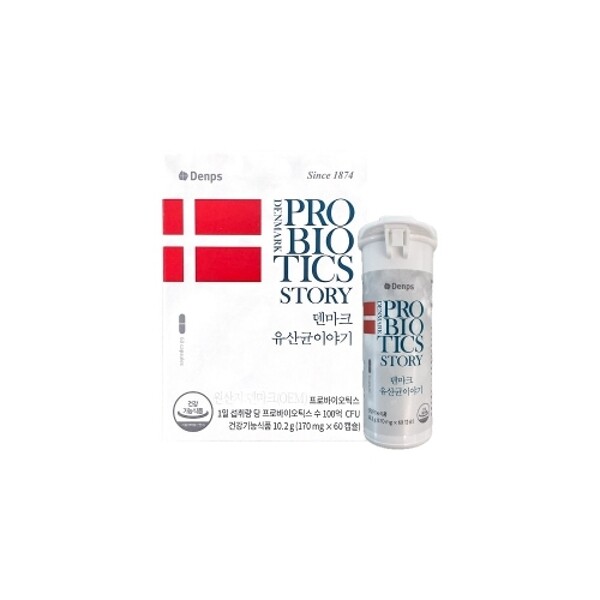 덴프스 덴마크 유산균 이야기 170mg x 60정 1박스 -AO-