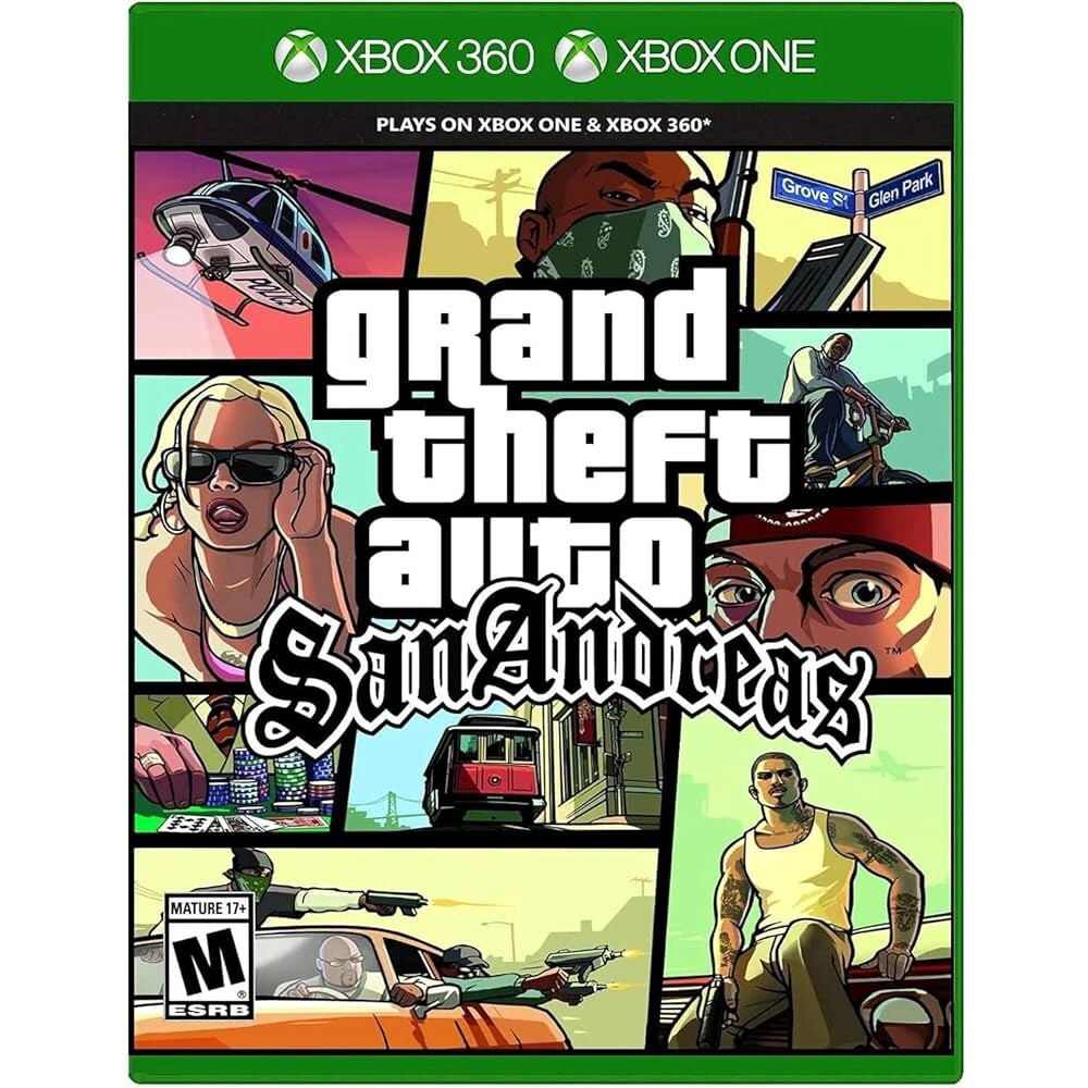 [해외] 그랜드 테프트 오토: 샌 안드레아스 - XBOX 360