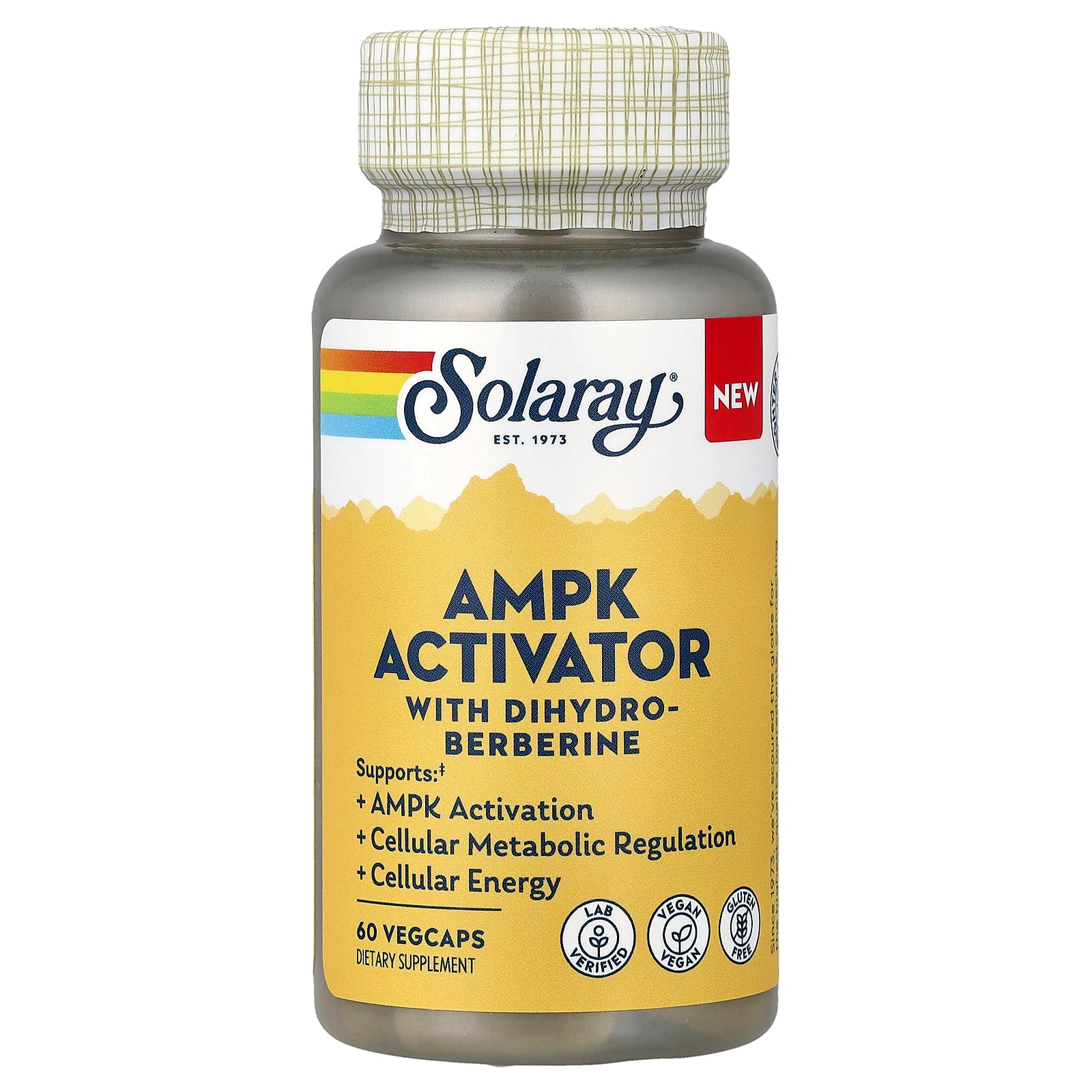[오늘출발] [해외] Solaray AMPK Activator With Dihydroberberine 60 VegCaps