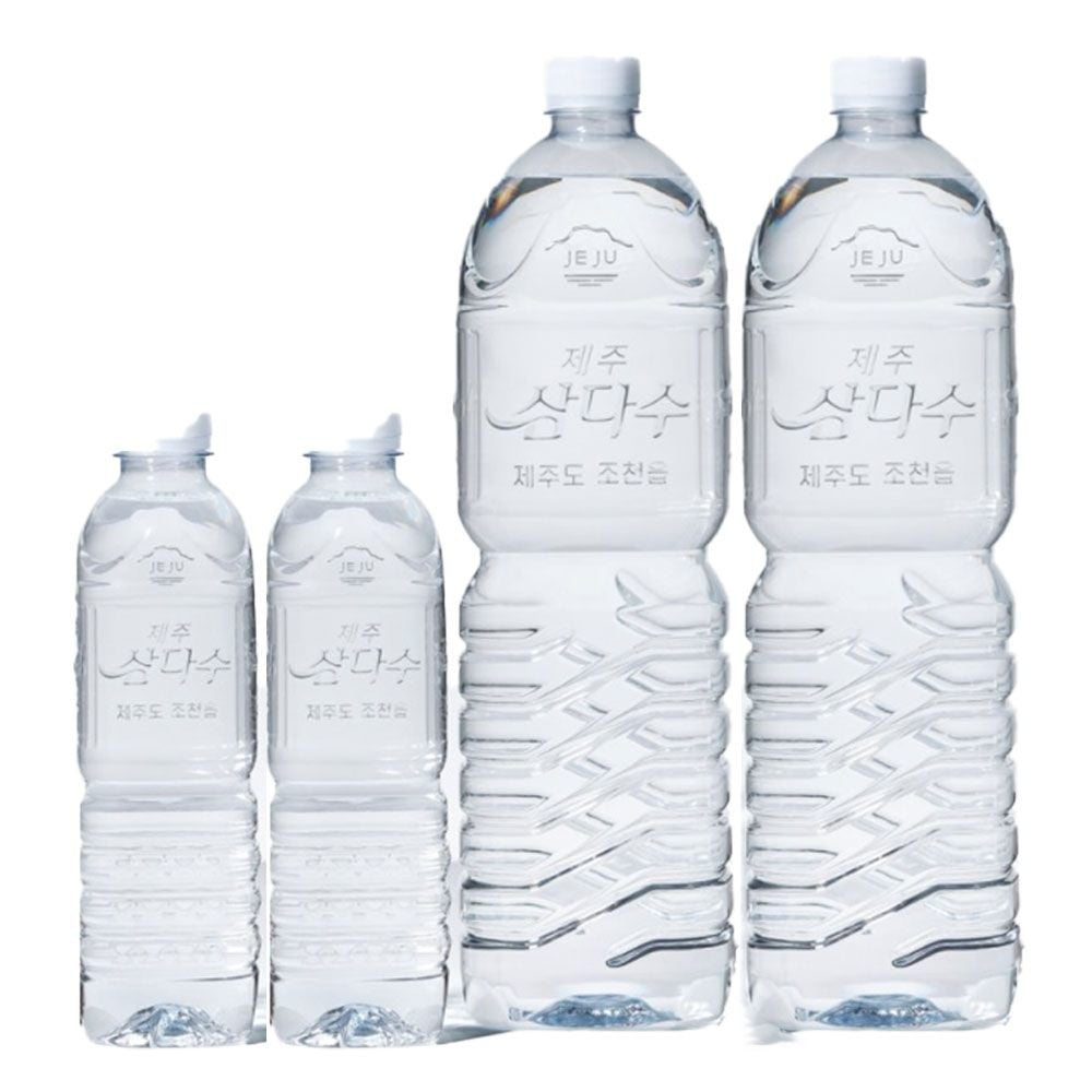 제주 삼다수 그린 무라벨 2L x 6개입 4박스 (총24개) 생수 먹는샘물