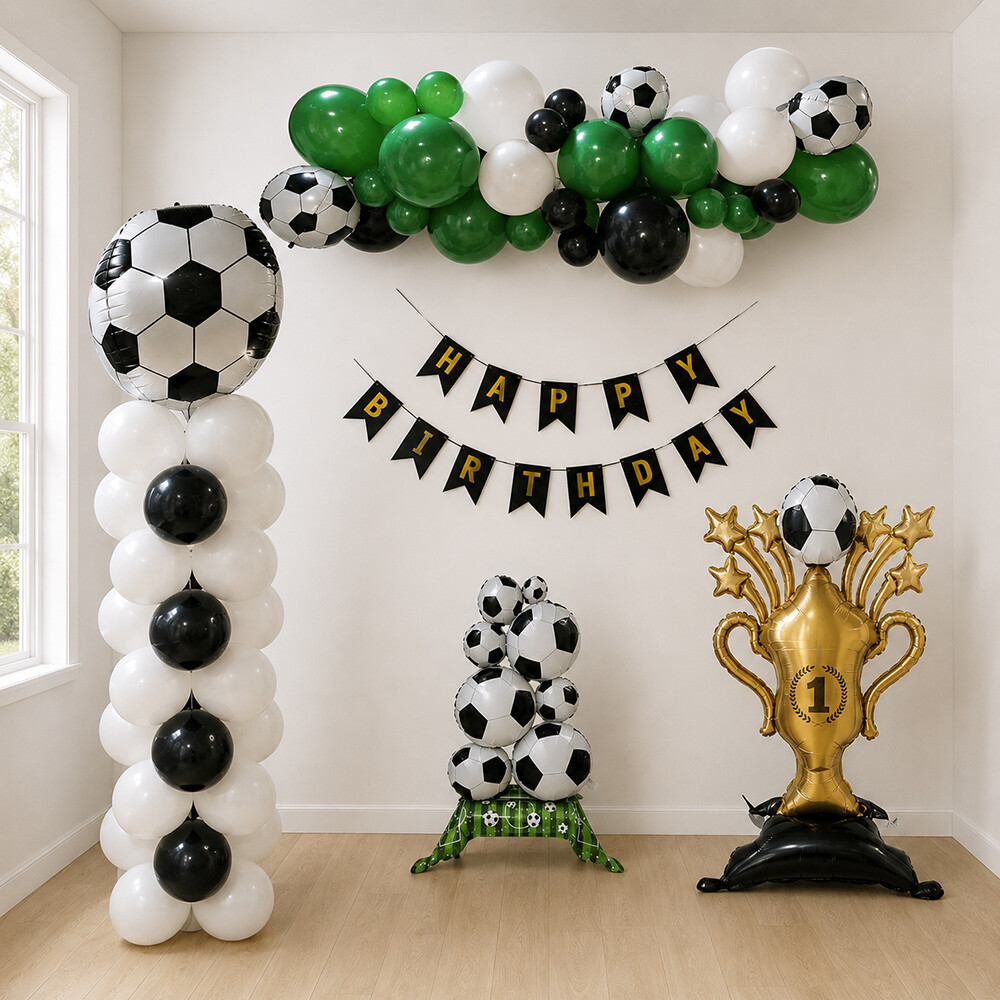 [오늘출발] 대형축구공스탠드DIY 생일세트 5 손펌프무료증정