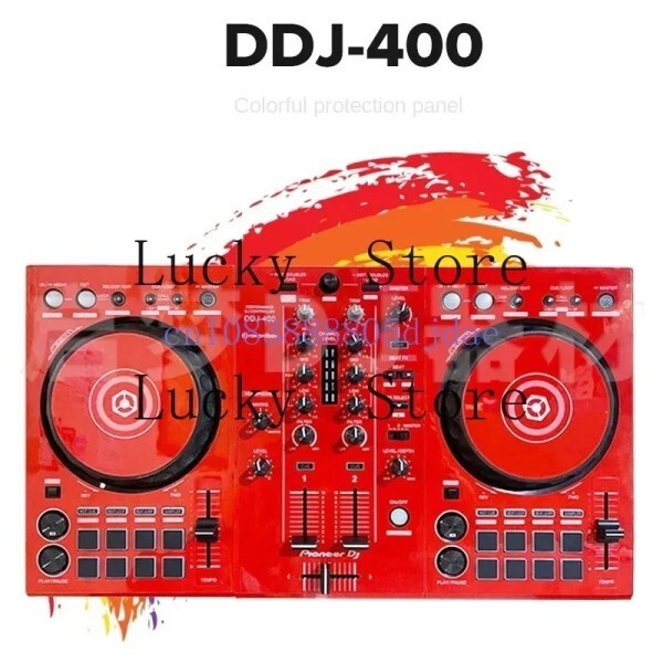 [해외] DDJ-400 올인원 머신 컨트롤러 디스크 제작 기계 PVC  보호 스티커 패널