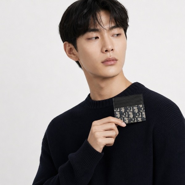 디올옴므 자이언츠데이디올 오블리크 카드 홀더 카드슬롯 2ESCH135YSE